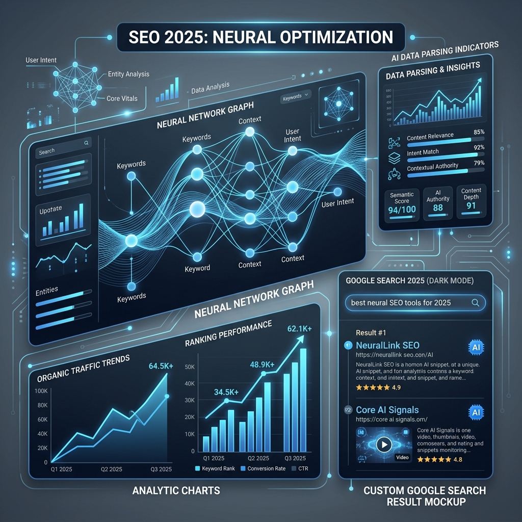 The Future of SEO in 2025 - Muhammed Ajmal P Web Design & Development blog article